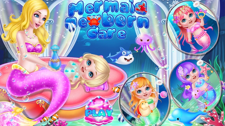 Mermaid Newborn Baby Care Nurse