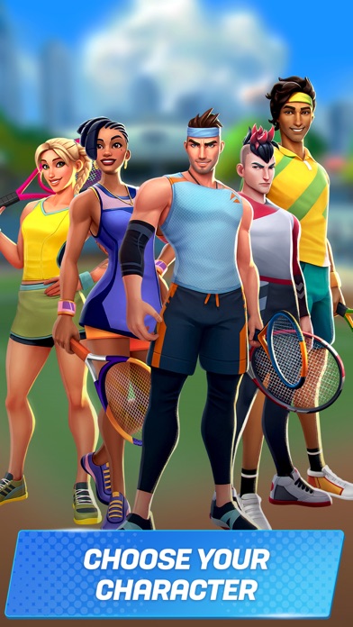 Tennis Clash：Sports Stars Game screenshot 4