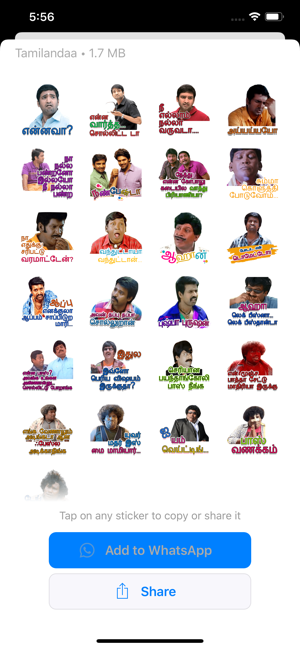 Tamilandaa : Tamil Stickers(圖1)-速報App