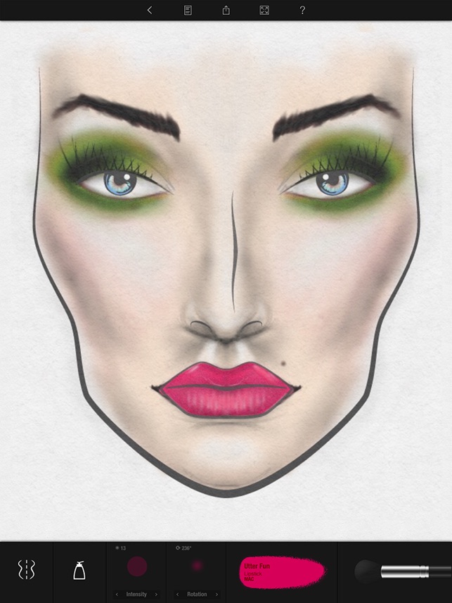 Mac Face Charts For Sale