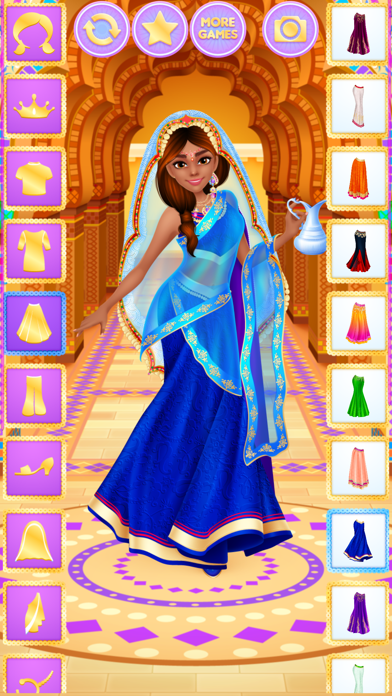 Indian Princess Dress Up Games screenshot 4
