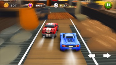 Mini Cartoon Cars Drift Racer screenshot 2