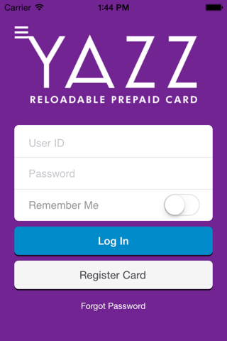 YAZZ PREPAID CARD screenshot 2