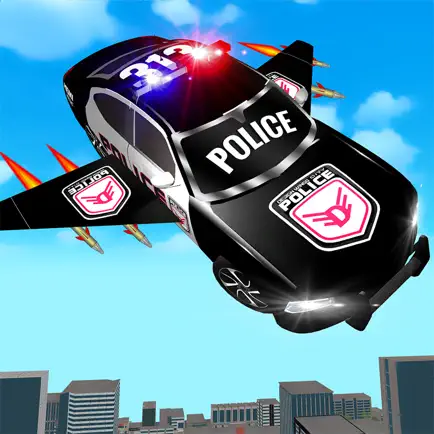 Flying Police Car Simulator-3D Читы