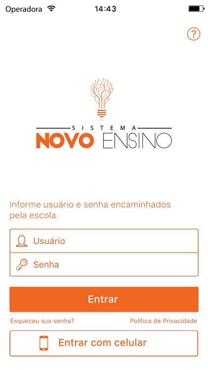 Sistema Novo Ensino.