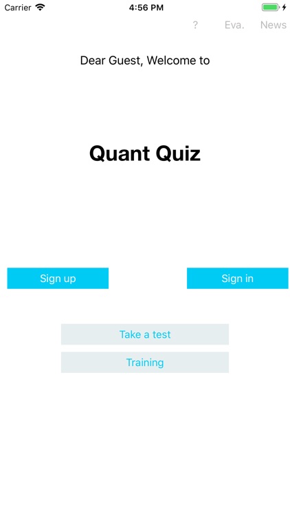 Quant Quiz