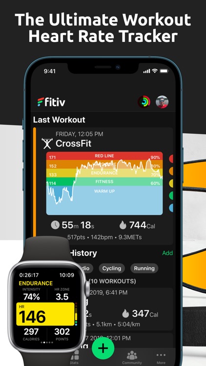 FITIV Pulse Heart Rate Monitor screenshot-0
