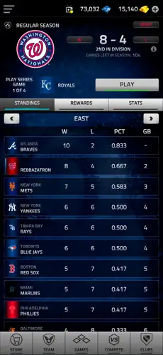 Capture 9 MLB Tap Sports Baseball 2020 iphone