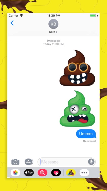 Monster Poopy Emoji