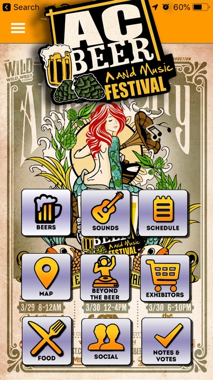 AC Beer and Music Festival App