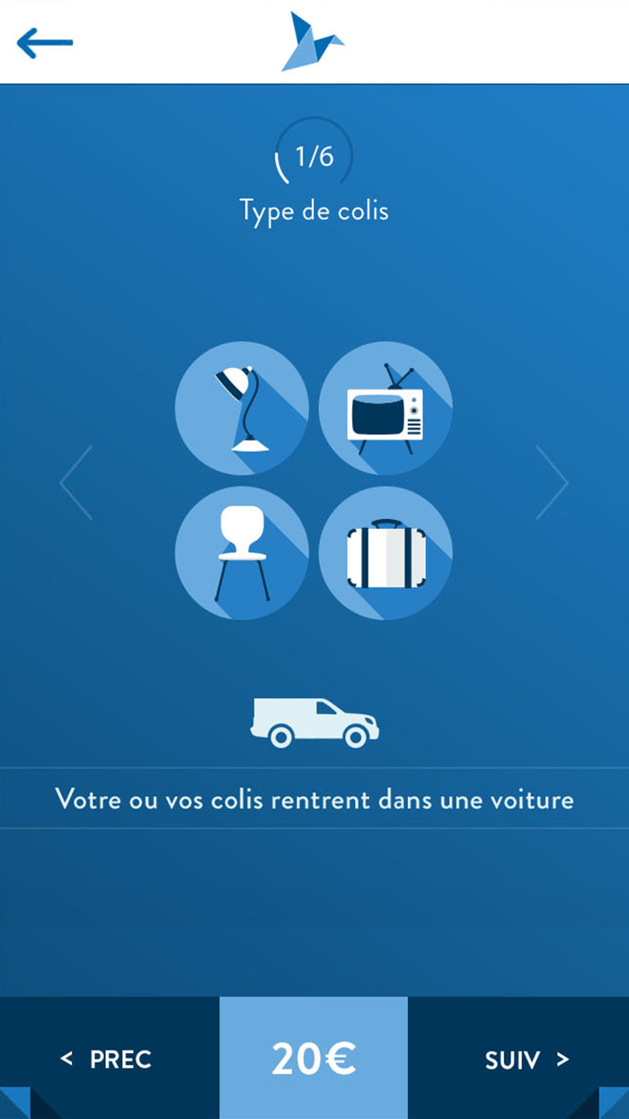 USEND colis-voiturage