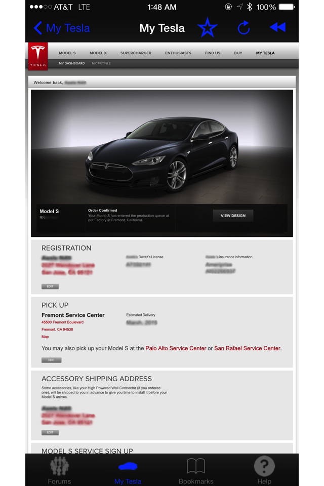 App For Tesla screenshot 2