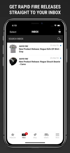 Screenshot 5 Rogue App iphone