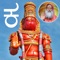 Learn the Kannada Hanuman Chalisa, recorded by His Holiness Sri Ganapathy Sachchidananda Swamiji, with easy word-by-word highlighting to make learning easy
