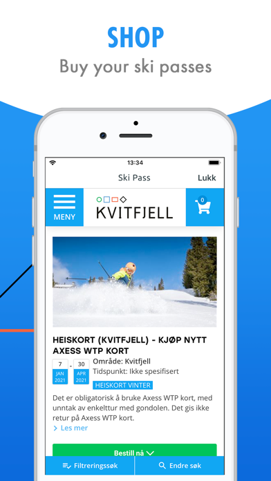 Hafjell Kvitfjell screenshot 3