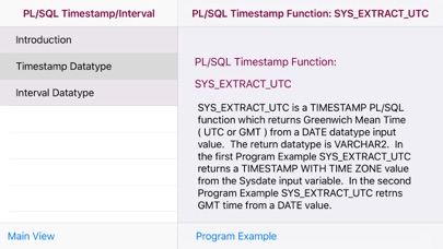 How to cancel & delete PL/SQL Timestamp/Interval from iphone & ipad 2