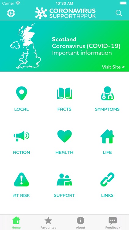 Coronavirus Support App (UK)