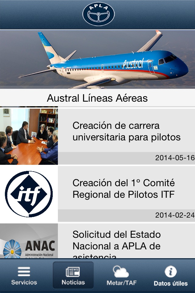 APLA Pilotos screenshot 3