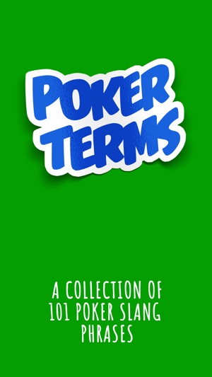 Poker Terms Sticker Pack(圖1)-速報App