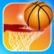 Swipe the ball to shoot and make the best score