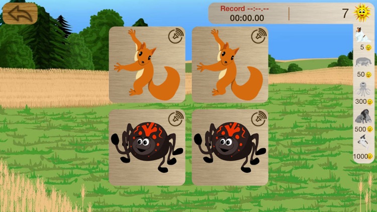 Beamy memo animals kid game screenshot-3