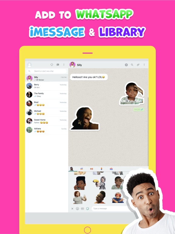 iPad Image of Sticker Now - Emoji & Memes