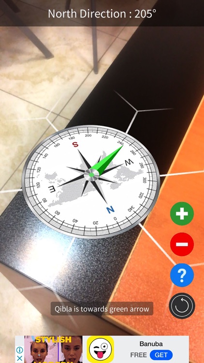 Qibla AR (Augmented Reality) screenshot-5