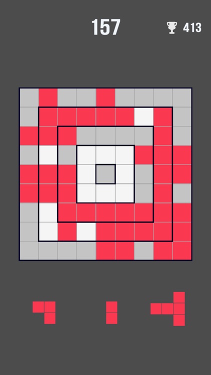 Border Blocks: Fill the Rings