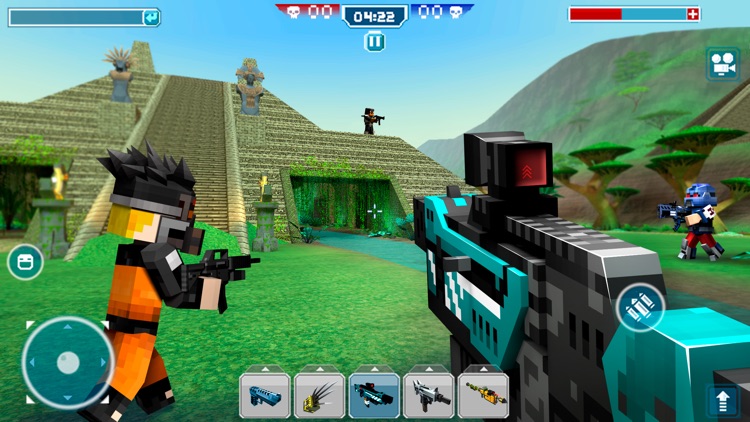 Blocky Cars - pixel shooter screenshot-3
