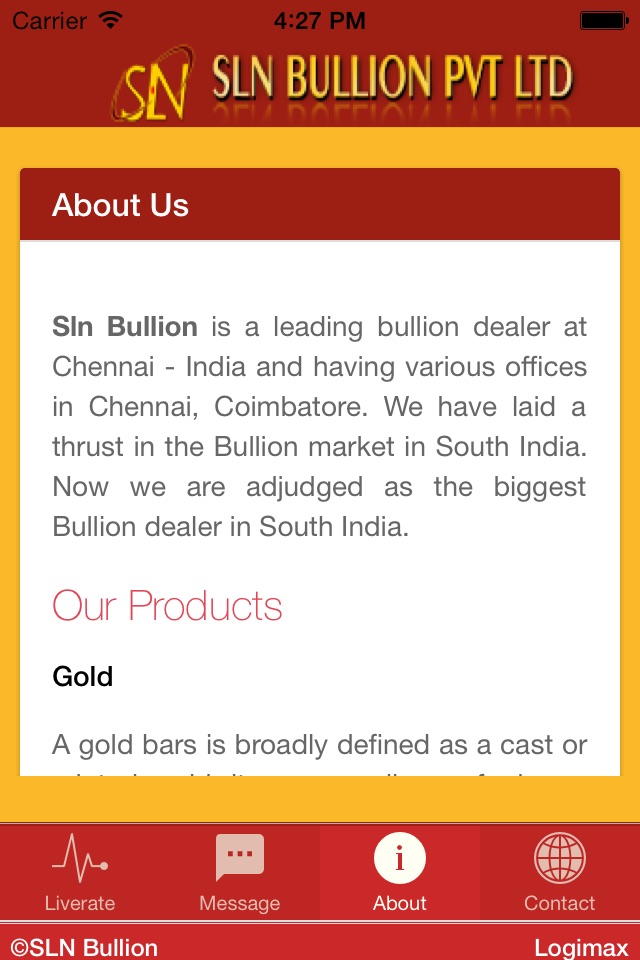 SLN Bullion screenshot 4