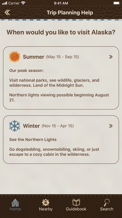 The Alaska App
