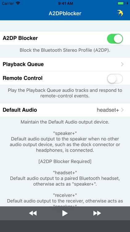 A2DPblocker - Bluetooth Mono