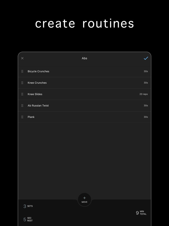 FitRoutine - Custom Workouts