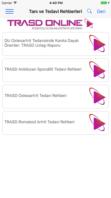 TRASD ONLINE screenshot 4