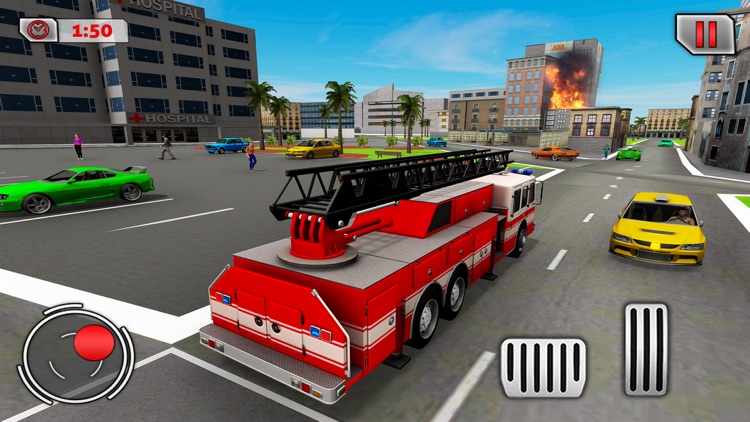 Fire Engine Robot Transform screenshot-4