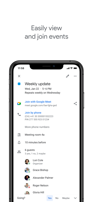 ‎Google Calendar: Get Organized Screenshot