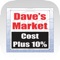 Order your groceries from Dave's Marketon the go on your mobile device or from your iPad on your couch