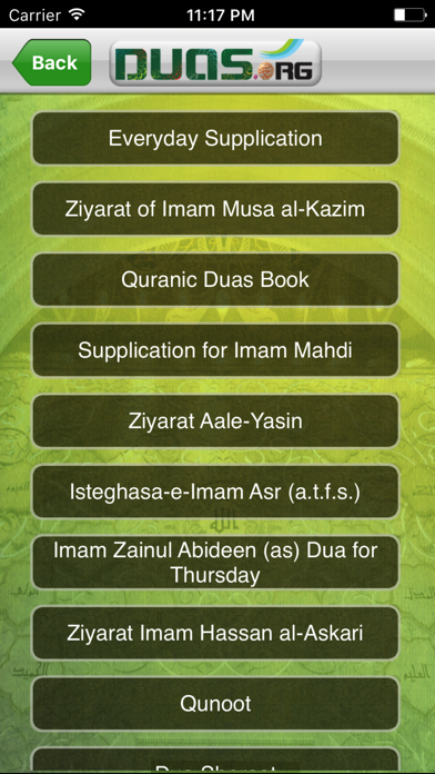 How to cancel & delete Duas by Duas.Org from iphone & ipad 2