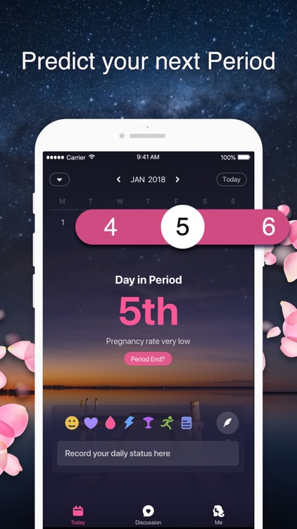 Period Calendar - Cherry