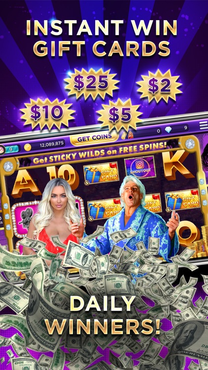 Celebrity Slots & Sweepstakes