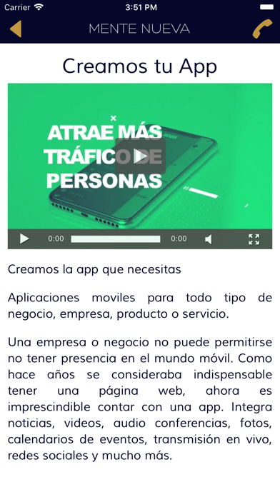Mente Nueva App screenshot 4