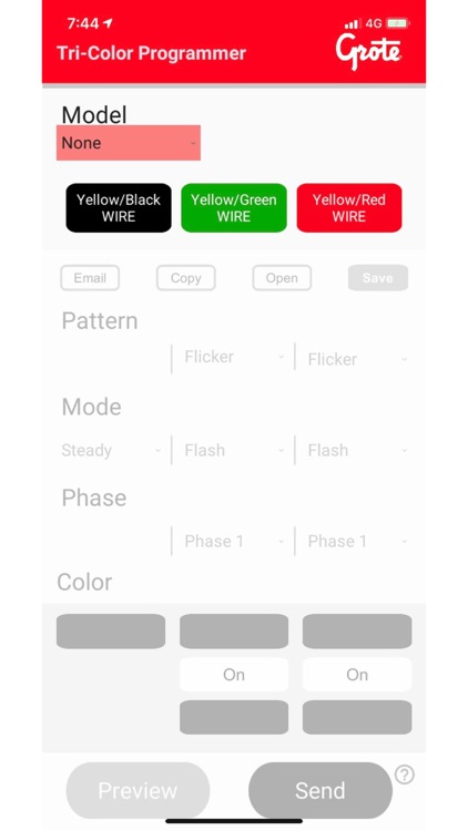 Grote Tri-Color Programmer