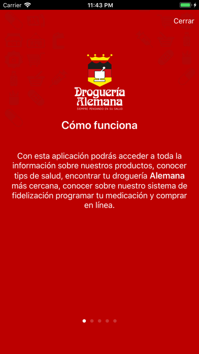 Droguería Alemana screenshot 2