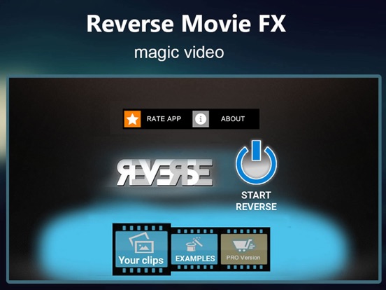 Reverse Movie FX Screenshots