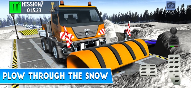 Winter Ski Park: Snow Driver