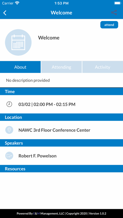 How to cancel & delete NAWC Events from iphone & ipad 3