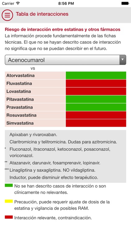 Interacciones estatinas screenshot-3