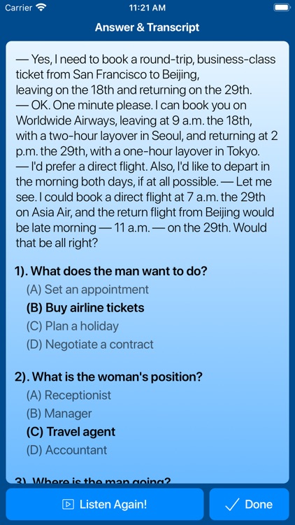 Listening for the TOEIC ® Test screenshot-6