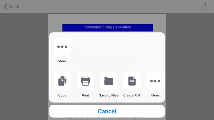 Generator Sizing Calculation screenshot-9
