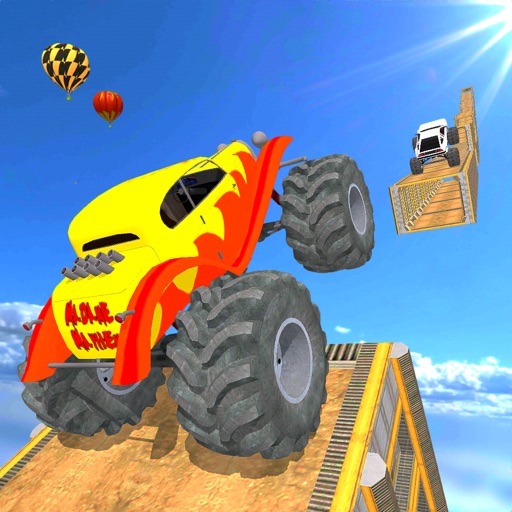 Monster Truck Ramp Stunt iOS App